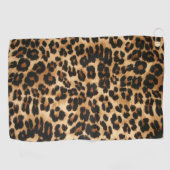 Lopard Print Golf Towel Golfhanddoek (Horizontaal)