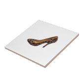 Lopard Print High-Hiel-schoeppomp Tegeltje (Zijkant)