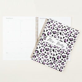 Lopard Print Teacher Planner