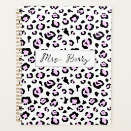 Lopard Print Teacher Planner