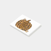 Lopard Pumpkin/Herfst Seizoen Post-it® Notes (Schuin)