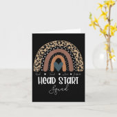 Lopard Rainbow Teacher Student, schoolhoofd Start Kaart (Gele Bloem)