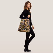 Lopard Skin Moderne Style Crossbody Bags Crossbody Tas (Op model)