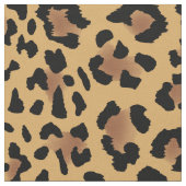 Lopard Skin Print Pattern Fabric Stof (Close Up)