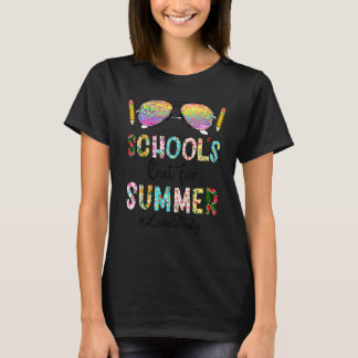Lopard Sunglass, onze school voor zomerdame T-shirt