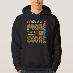 Lopard U bent meer dan een test Score Teacher Tes Hoodie