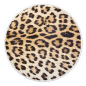 Lopardhaar Keramische Knop (Voorkant)