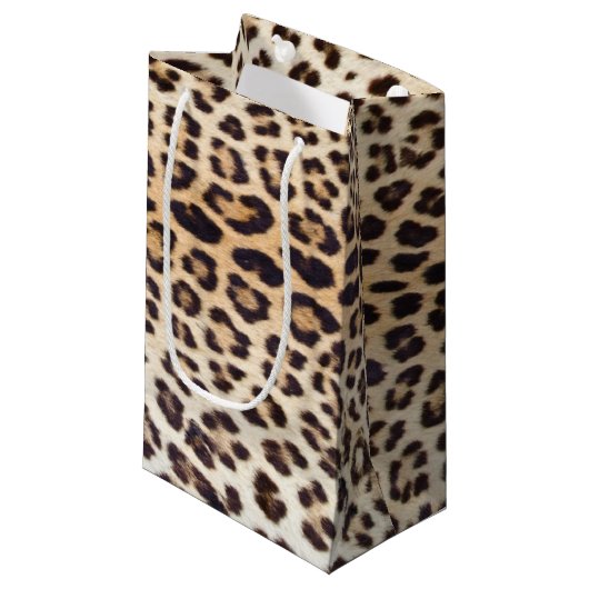 Lopardhaar Klein Cadeauzakje (Voorkant Gekanteld)