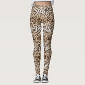 Lopardhaar Leggings (Voorkant)