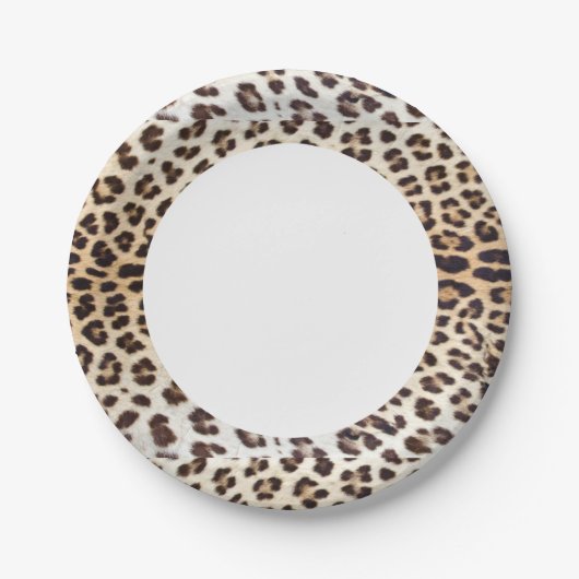 Lopardhaar Papieren Bordje (Voorkant)