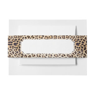 Lopardhaar Uitnodigingen Wikkel