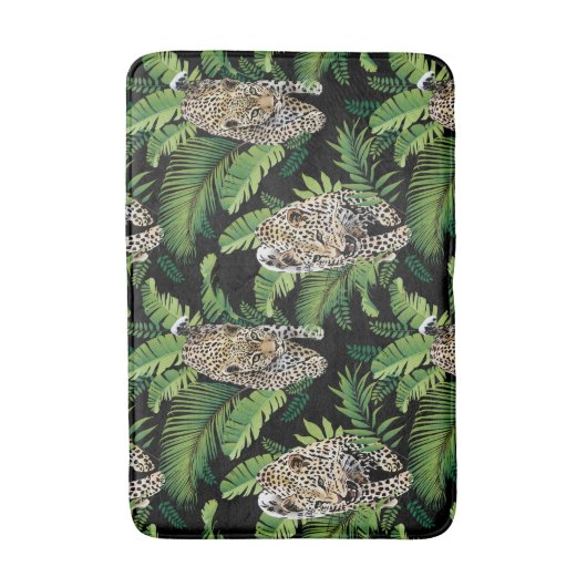 Lopards Patroonbadmatten Badmat (Voorkant Verticaal)