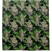 Lopards Patroongordijn Douchegordijn (Voorkant)