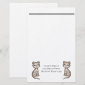 Lopen Briefpapier (Voorkant / Achterkant)