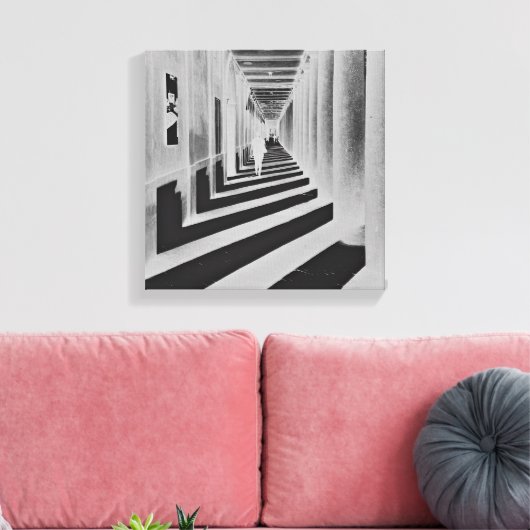 Lopen Canvas Afdruk (Insitu (Woonkamer))