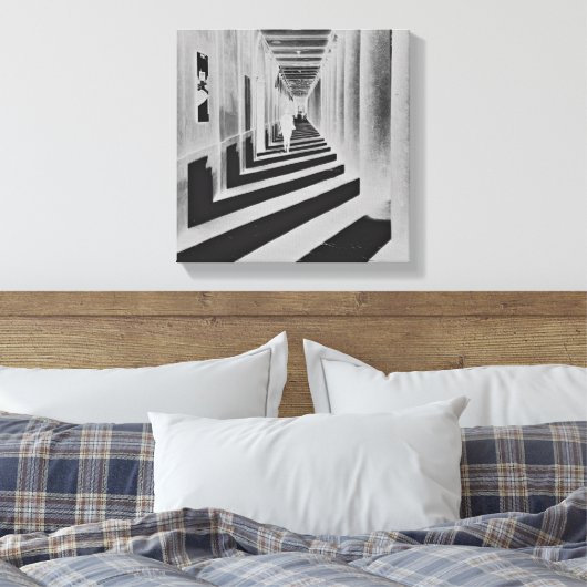 Lopen Canvas Afdruk (Insitu (Slaapkamer))