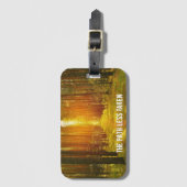 Lopen de weg Minder genomen Bagagelabel (Voorkant (verticaal))