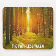 Lopen de weg Minder genomen