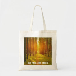 Lopen de weg Minder genomen Tote Bag