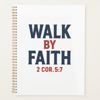 Lopen door geloof 2 Kor 5:7 Planner