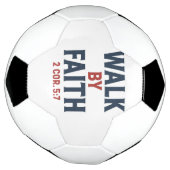 Lopen door geloof 2 Kor 5:7 Voetbal (Gedraaid)