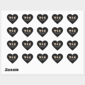 Lopen Door Het Geloof Grappig Christelijk Hond Lie Hart Sticker (Vel)