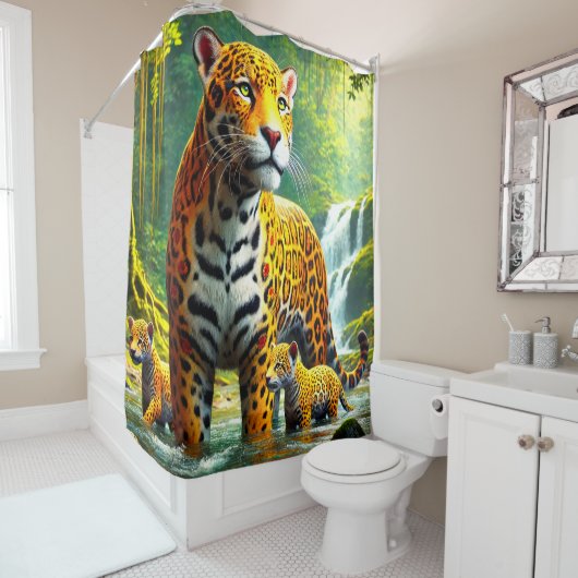 Lopen Douchegordijn (In situ)