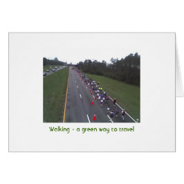 Lopen - een groene manier om te reizen