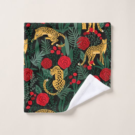 Lopen en Rozen Bad Handdoek (Wasdoekje)