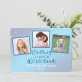 Lopen in een winter Wonderland 3 foto (Staand voorkant)