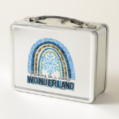 Lopen in een Winterland | Blauwe regenboog (Achterkant)