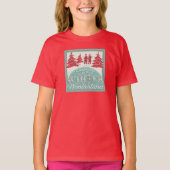 Lopen in een winterland t-shirt (Voorkant)
