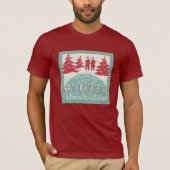 Lopen in een winterland t-shirt (Voorkant)