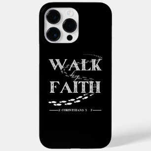 Lopen in geloof – 2 Korintiërs 5:7 Case-Mate iPhone 14 Pro Max Hoesje