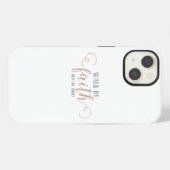 Lopen in geloof, iPhone hoesje (Achterkant horizontaal)