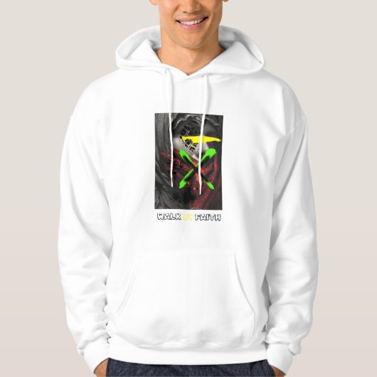 LOPEN IN HET GELOOF HOODIE (Voorkant)