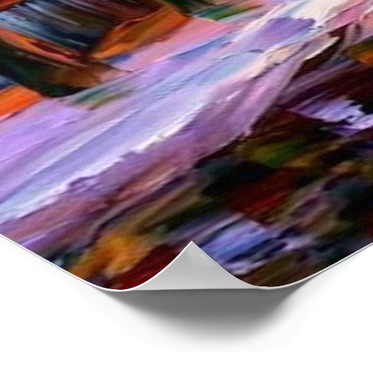 Lopen in het Poster Rain (Hoek)