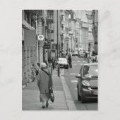 Lopen in Parijs Briefkaart (Voorkant)