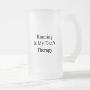 Lopen is de therapie van mijn vader matglas bierpul