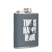 Lopen is een vrolijk uur heupfles (Rechts)