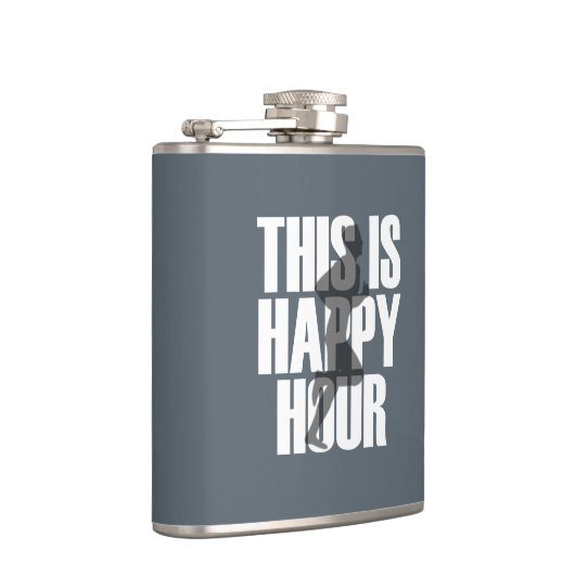 Lopen is een vrolijk uur heupfles (Rechts)