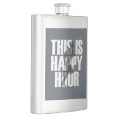 Lopen is een vrolijk uur heupfles (Rechts)