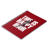 Lopen is een vrolijk uur notitieboek (Linkerzijde)