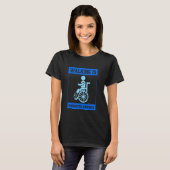 Lopen is sowieso overschat gebroken been chirurgie t-shirt (Voorkant volledig)