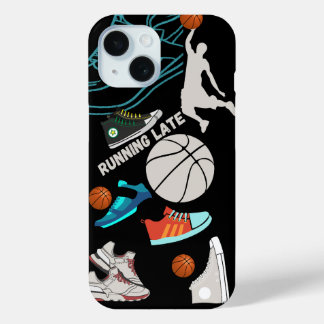 Lopen Laat, Sneakers basketbal iPhone 15 Case