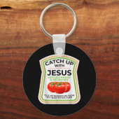 Lopen met de Heer Psalm 37_4 Grappig Christelijk C Sleutelhanger (Voorkant)