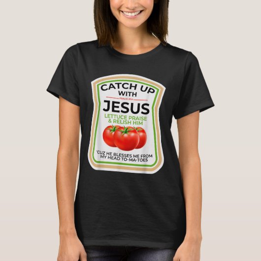 Lopen met de Heer Psalm 37_4 Grappig Christelijk C T-shirt (Voorkant)