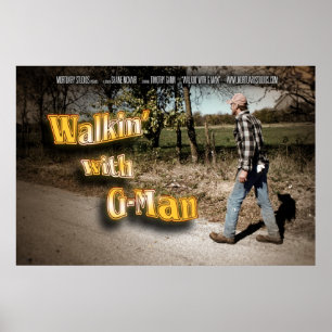 Lopen met G-Man Poster