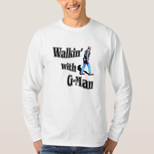 Lopen met G-Man T-shirt (Voorkant)