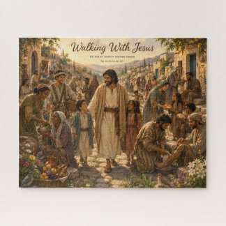 Lopen met Jezus Legpuzzel
